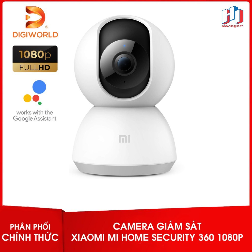 Camera quan sát Xiaomi 1080P Xoay 360° Wifi 3.01mp QDJ4058GL - Bản quốc tế Digiworld - Bảo hành 12 tháng