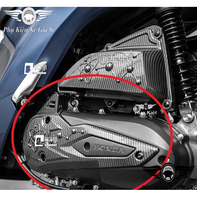 [Sale Khủng] - 3960 Combo 7 Món Bảo Vệ Cho Xe Vision 2021 Carbon