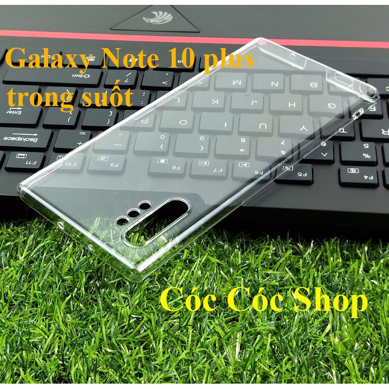 Ốp lưng Sam sung Note 10/ Note 10 plus/ Note 10 Lite nhựa CỨNG TRONG SUỐT/ CỨNG NHÁM MỜ