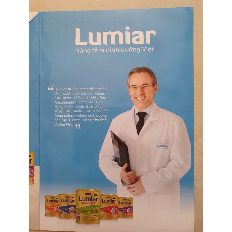 Sữa bột Lumiar sure 900g _ sp dinh dưỡng cho người cần phục hồi sức khỏe, người cao tuổi(có quà tặng)
