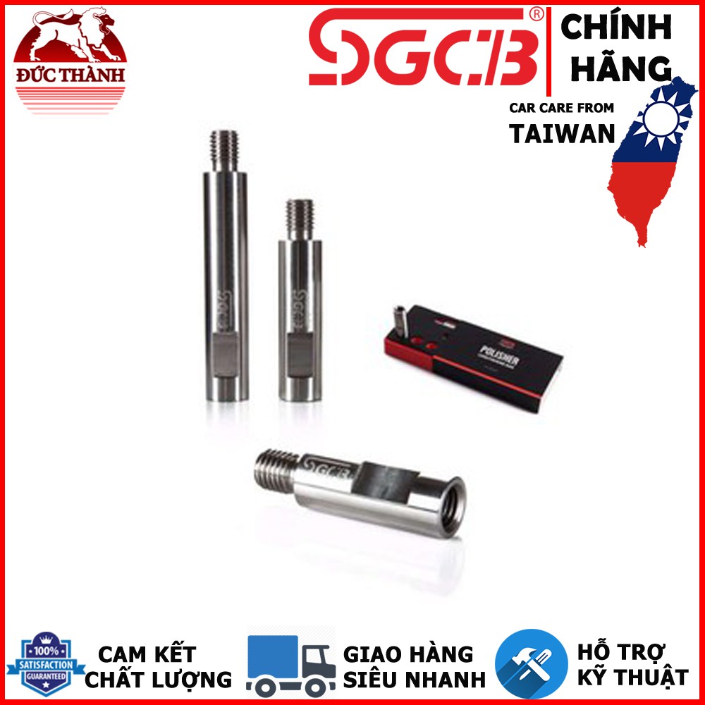 Bộ nối dài trục máy đánh bóng - SGCB Polisher Extension Rod 102/72/52mm/M14 SGGD057