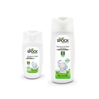 Sữa tắm gội hữu cơ cho bé +0 tháng Dr. Spock 400ml