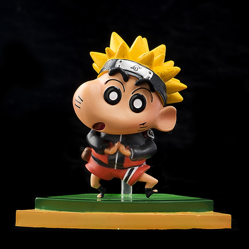 Mô Hình Nhân Vật Cậu Bé Bút Chì Trong Phim Naruto Sailor Moon
