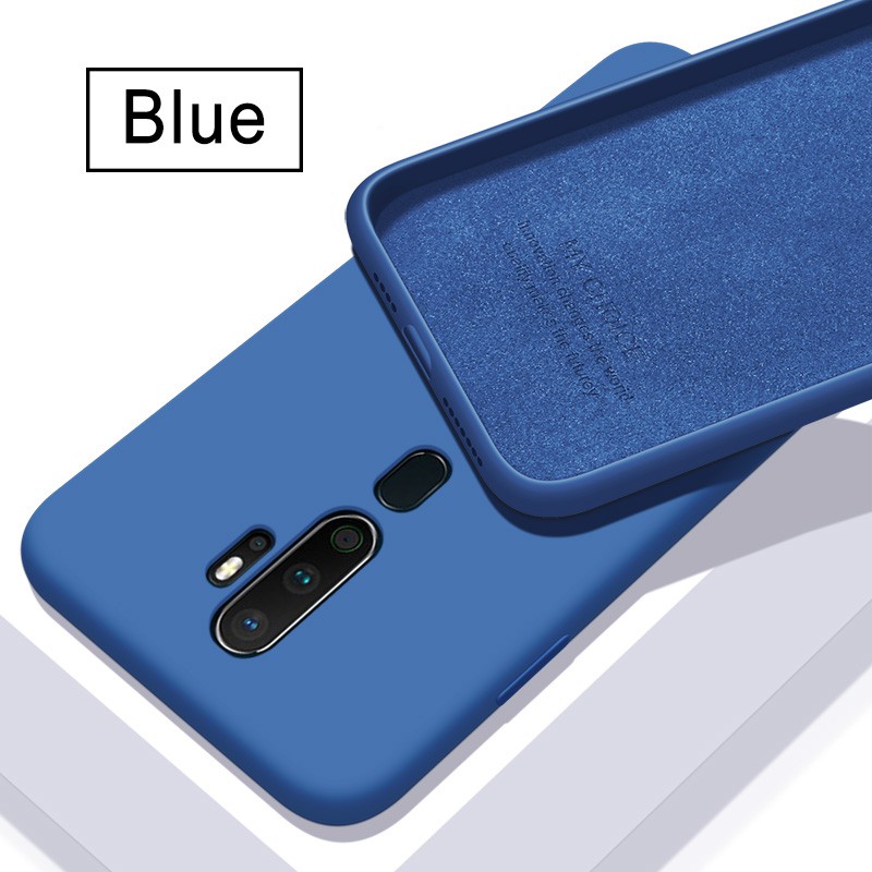 Ốp điện thoại silicon mềm màu kẹo xinh xắn có dây đeo OPPO A5 A9 2020 | BigBuy360 - bigbuy360.vn