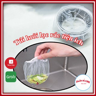 SET 100 túi lưới lọc rác dùng một lần cho bồn rửa chén thông minh tiện ích -Buôn rẻ 00450