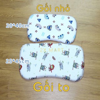 Gối Cao Su Non Chống Méo Bẹp Đầu Cho Bé Yêu Size To 45cm