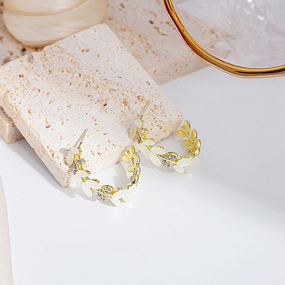 Khuyên Tai Nữ Hình Chữ C Thời Trang Hàn Quốc Xinh Xắn