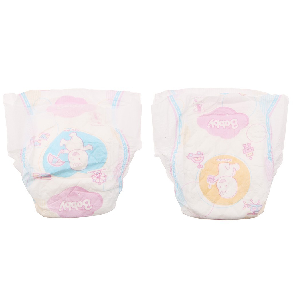 [TẢ DÁN GÓI ĐẠI] Tã Dán Sơ Sinh Bobby Siêu Thấm S54 (Size 4-8kg)