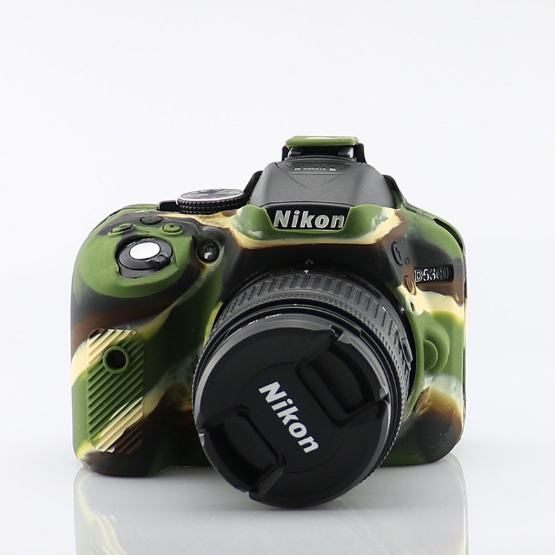 Ốp Silicone Bảo Vệ Máy Ảnh DSLR Cho Nikon D850 Z7 Z6 Z5 D750 D3200 D3300 D3400 D3500 D5300 D5500 D5600 D7100 D7200 D7500