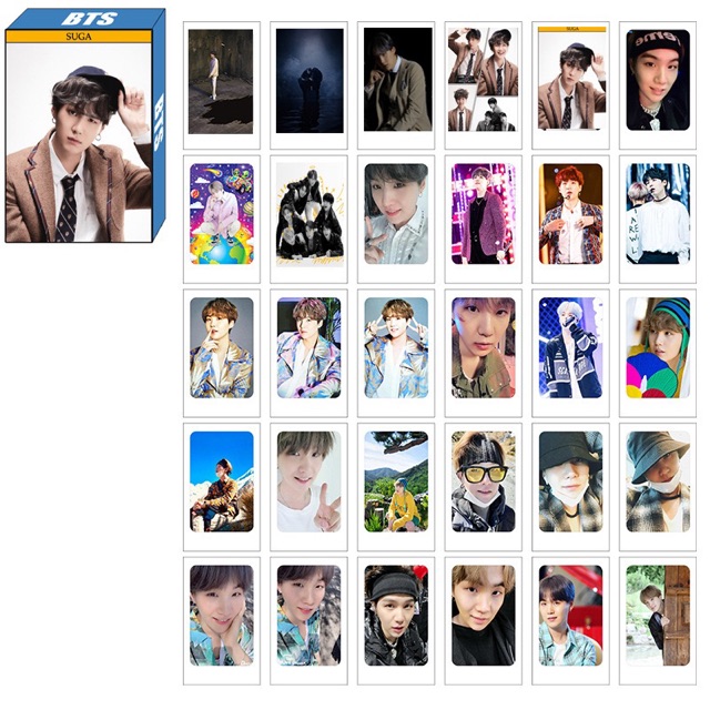 Lomo HỘP GIẤY BTS ALBUM MOTS 7 (gồm 30 ảnh thẻ)