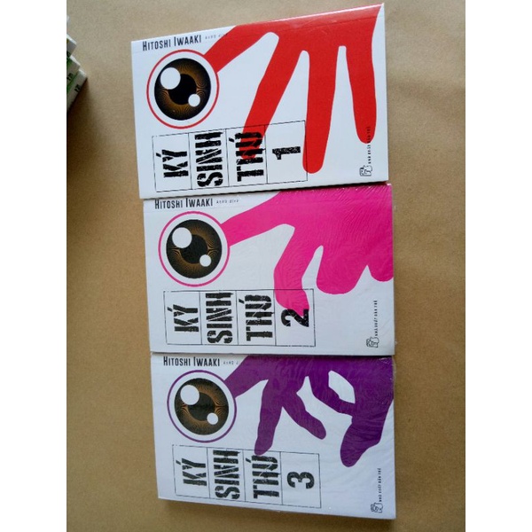 Combo Ký sinh thú vol 1,2,3( đủ pk)