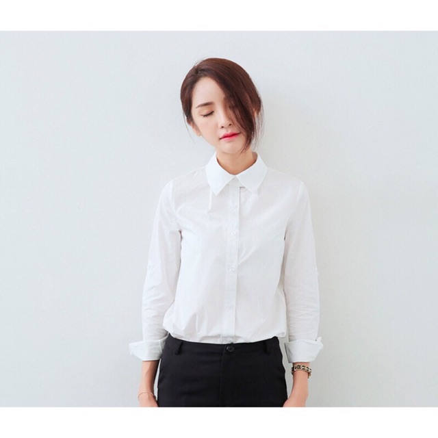 Sơ mi công sở trắng tinh - loại 1