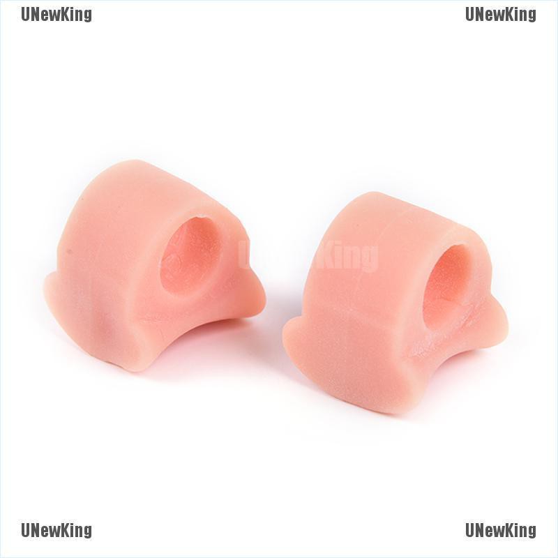 (hàng Mới Về) 1 Cặp Đệm Silicone Tách Ngón Chân Giảm Đau Hiệu Quả