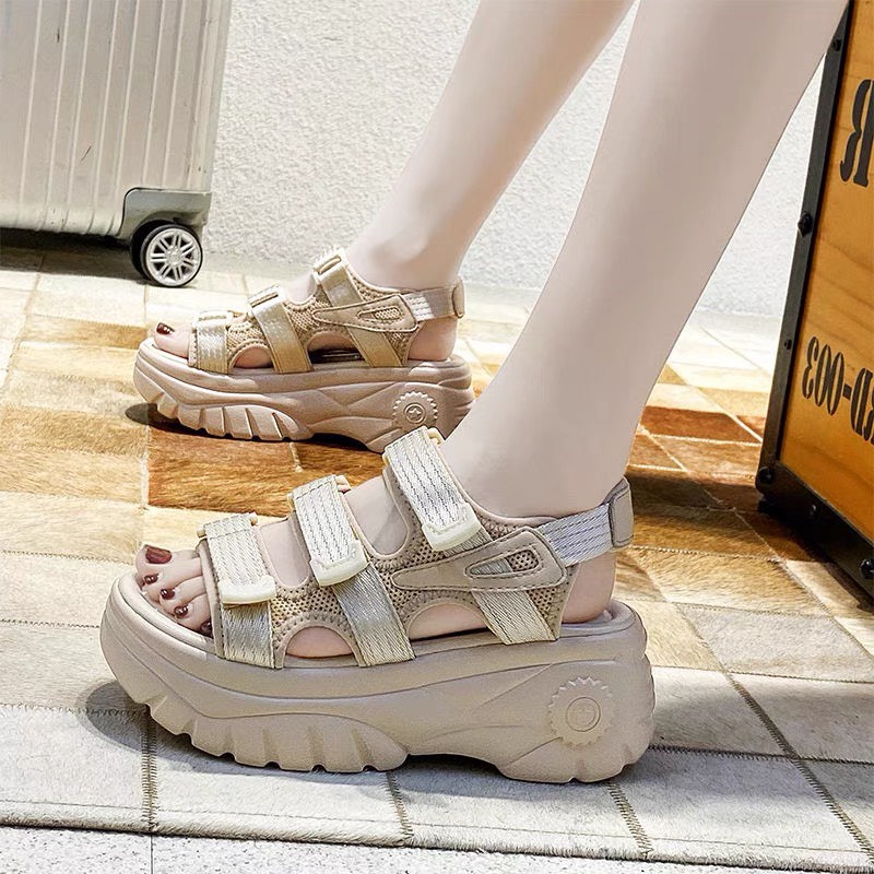 Sandal nữ 3 QUAI dán siêu đẹp hót trend