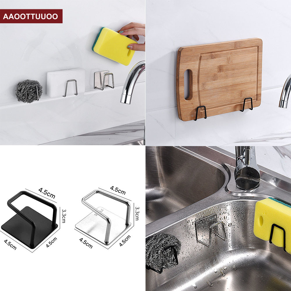 Giá Để Bọt Biển Rửa Chén Gắn Tường Đa Năng