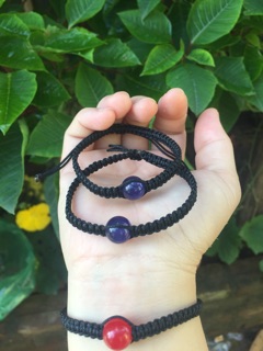Combo 2 vòng tết đá phong thuỷ ( vòng đôi)
