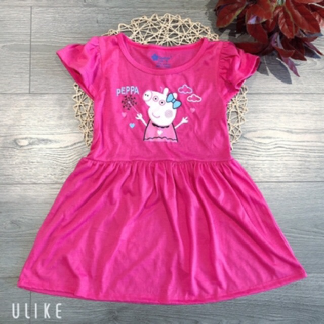 Đầm thun bé gái size đại (18-30kg)