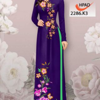 Vải áo dài in 3D (bộ: lụa nhật, tằm ý)