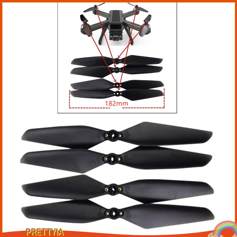 Set 4 Cánh Quạt Gấp Gọn Tháo Lắp Nhanh Cho D15 MJX B20 Bugs 20