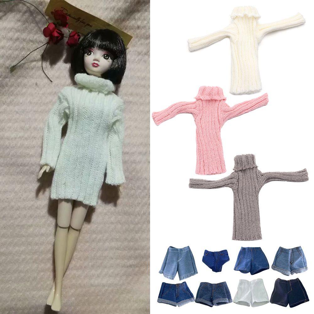Áo Sweater Dệt Kim Mini Nhiều Màu Xinh Xắn Thời Trang Cho Búp Bê