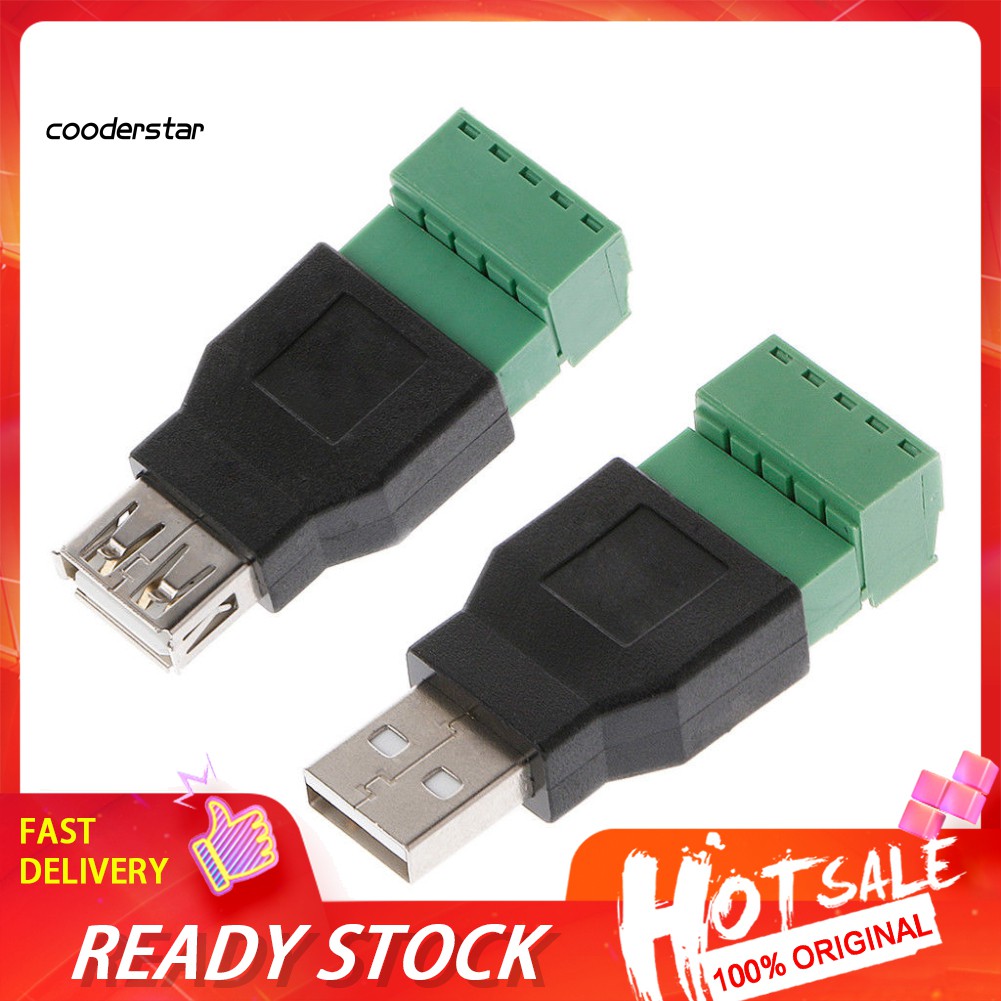 Đầu Nối Usb 2.0 Type A Cái / Male Sang 5p
