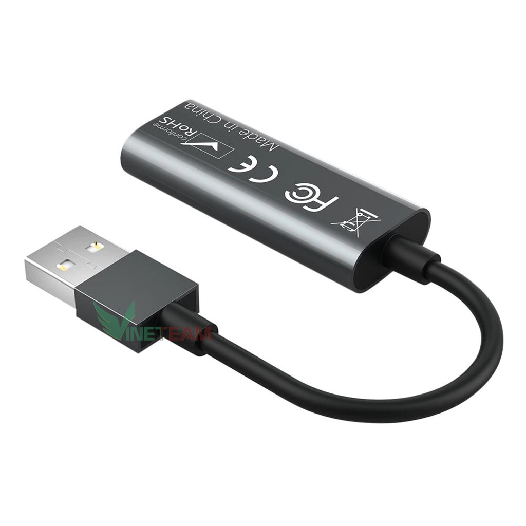 Dây cáp Easycap USB 2.0 Ghi chương trình TV-VCD-DVD-Camera