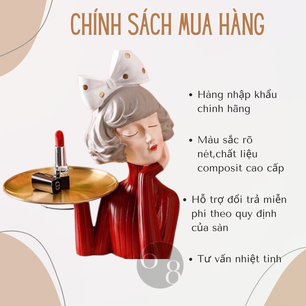 Bình Hoa Cô Gái Cô Gái Cắm Hoa ,ôm hoa,lọ hoa trang trí decor