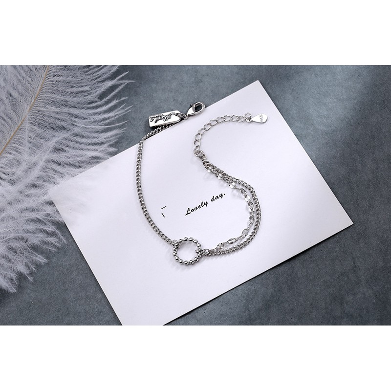 Lắc tay vòng đan xem nhau 2 loại dây