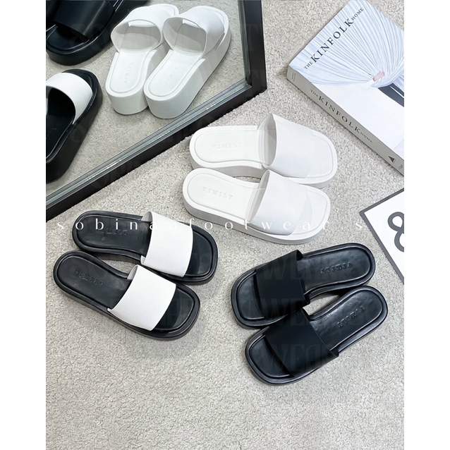 Sandal dây đế bánh mì xỏ ngón phối đồ siêu trẻ trung