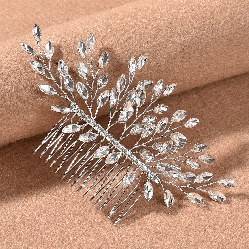 Lược Cài Tóc Handmade Hình Hoa Xinh Xắn MIHAN1 Dành Cho Cô Dâu