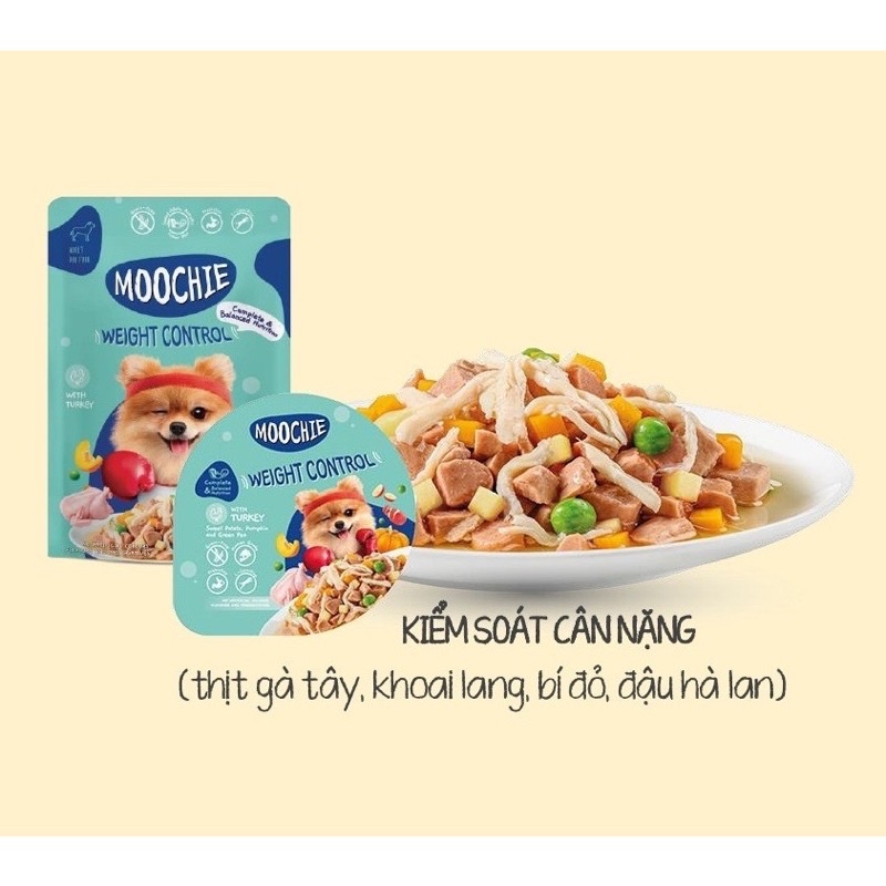 Pate Moochie hỗ trợ chức năng cao cấp cho chó nhập Thái