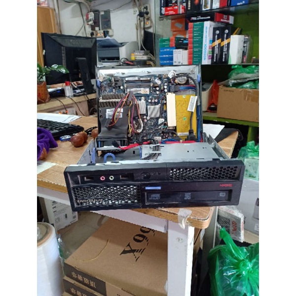 Máy tính đồng bộ Lenovo Q45 chỉ 968k chỉ việc cắm điện là chạy