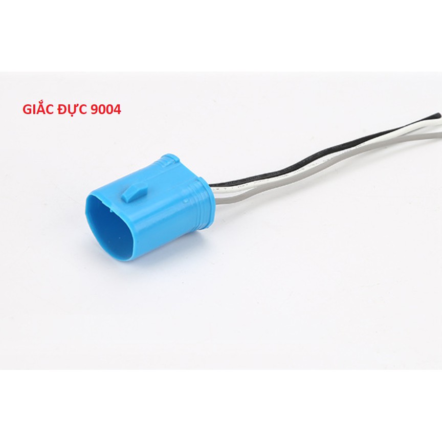 Giắc đèn xe hơi H1,H3,H4,H7,H8,H9,H11, H13, H16, 9004, 9005,9006  đầu đực (# Đuôi đèn, #giắc đèn)