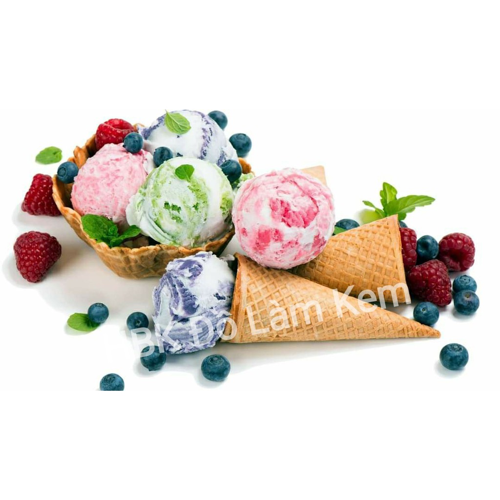 Bột Làm Kem Tươi Vị KHOAI MÔN 🍦KEM ỐC QUẾ🍦 1,3kg, làm kem gia đình, sản xuất , hệ thống kem