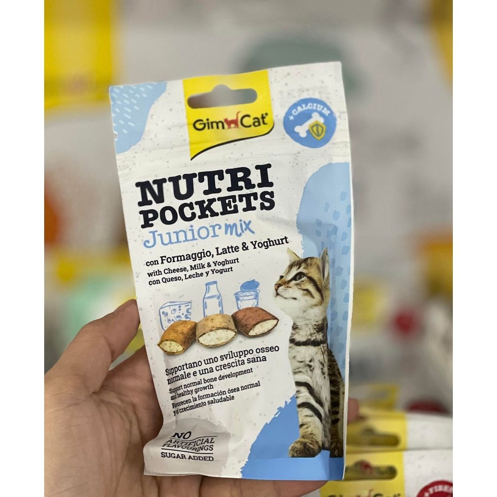 [Mã PET50K giảm Giảm 10% - Tối đa 50K đơn từ 250K] Snack Gimcat Pockets