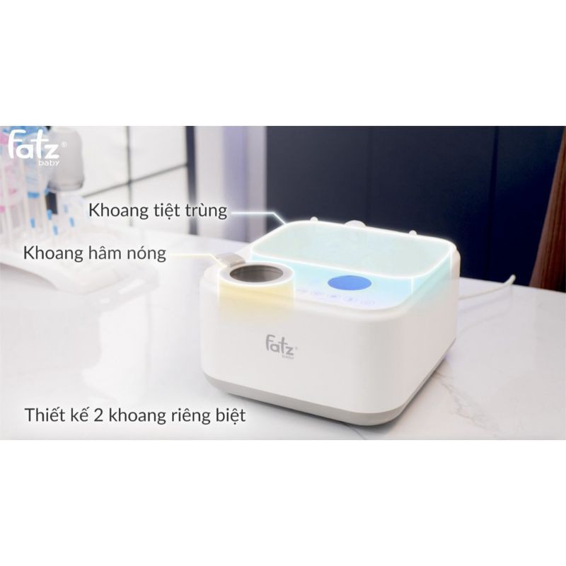 Máy hâm sữa tiệt trùng sấy khô Fatz cao cấp CAPTAIN 1 (4 trong 1)