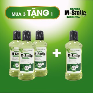 Nước súc miệng Naphar M-Smile 500ml