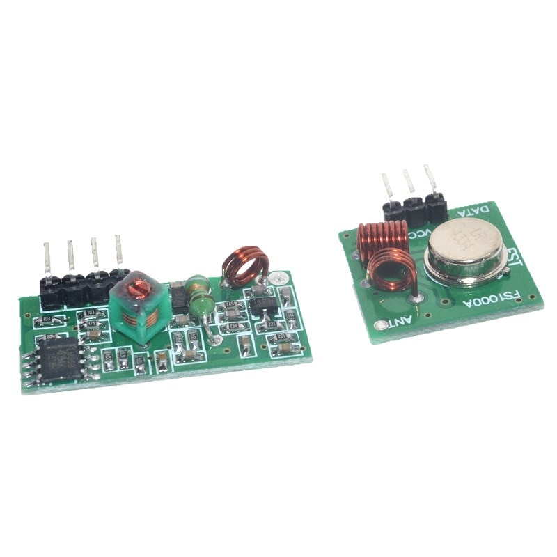 1set Smart Electronics 315Mhz RF transmitter and receiver Module link kit For arduino/ARM/MCU WL diy 315MHZ/433MHZ wireless