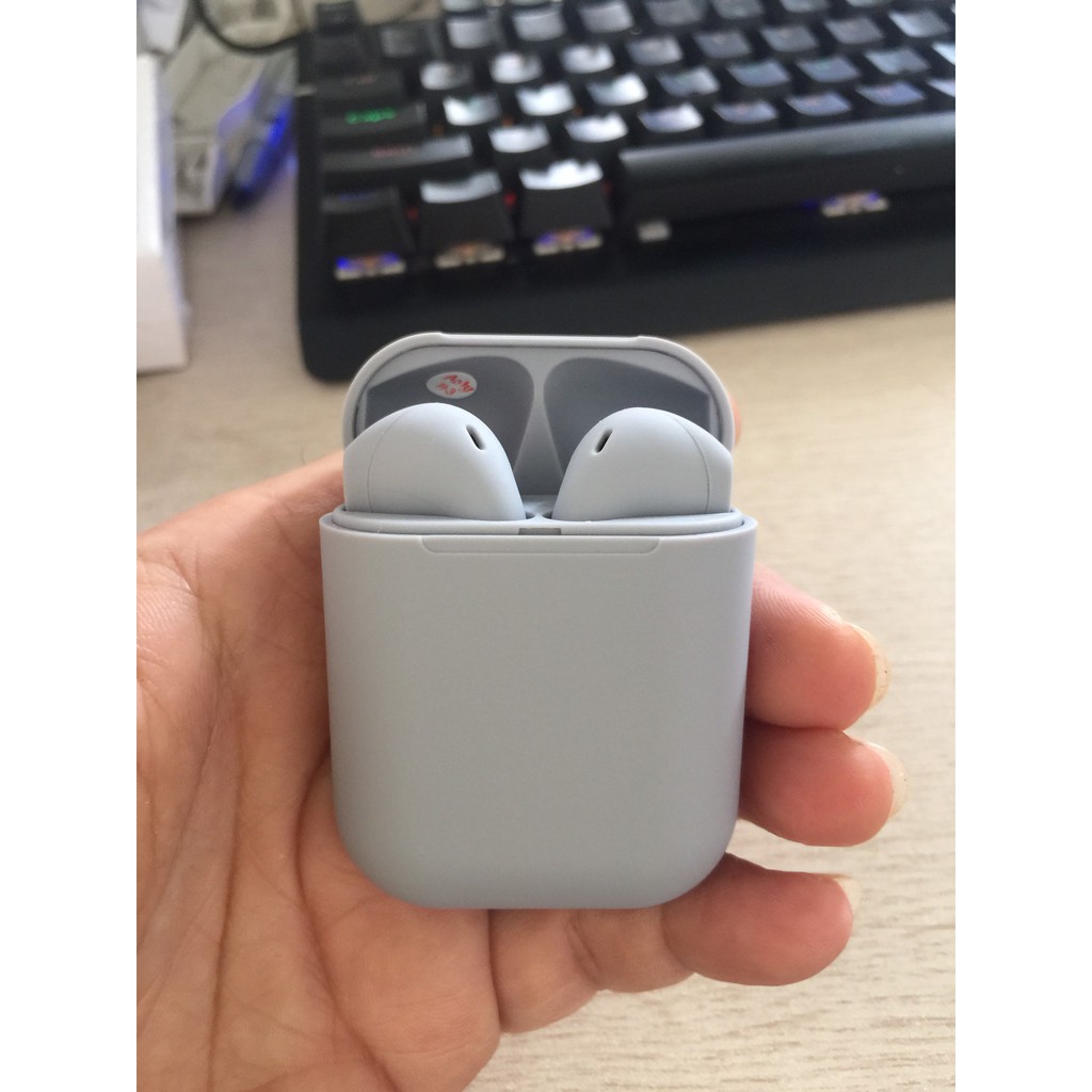 TAI NGHE BLUETOOTH INPODS 12 NHIỀU MÀU,  Kết nối bluetooth 5.0 ổn định,  Dock sạc tiện lợi, Âm thanh hay | BigBuy360 - bigbuy360.vn
