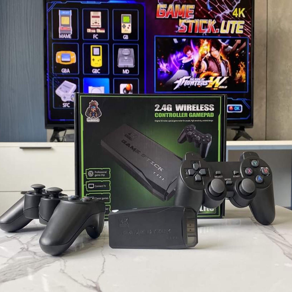 Game Stick 10000 Trò Chơi Điện Tử, Máy Chơi Game PS, PSP, DREAMCAST, NEO GEO, MAME, CPS, GBA, GBC, NES, SNES, SFC, ATARI