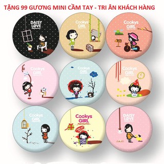 [Sale Mid Year] Tặng 99 Gương Cầm Tay Mini Xinh Xắn Hàn Quốc, Gương Bỏ Túi