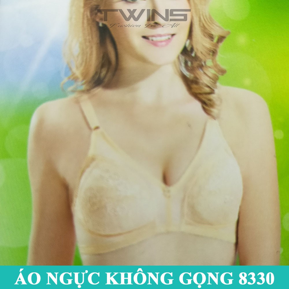 Áo ngực không gọng nữ ren bigsize Joy 8330 mút mỏng nguyên ngực size 36-38-40-42-44 cúp B