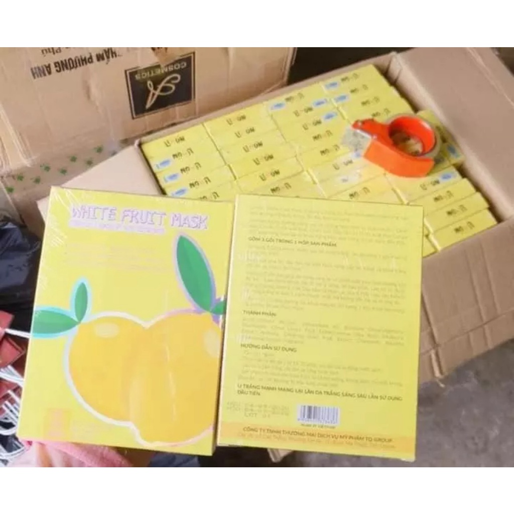 Tắm Ủ Trắng Chanh Kiwi Lemon Hộp 3 Gói | BigBuy360 - bigbuy360.vn