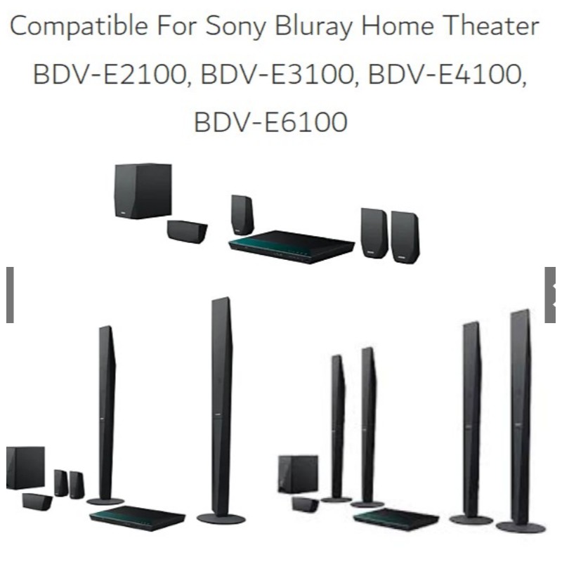 Điều khiển từ xa Sony RM-ADP090 AV Cho BDV-E2100/E3100 HBD-E2100/E3100 BDV-E2100 BDV-E3100 BDV-E100 Bd-E6E