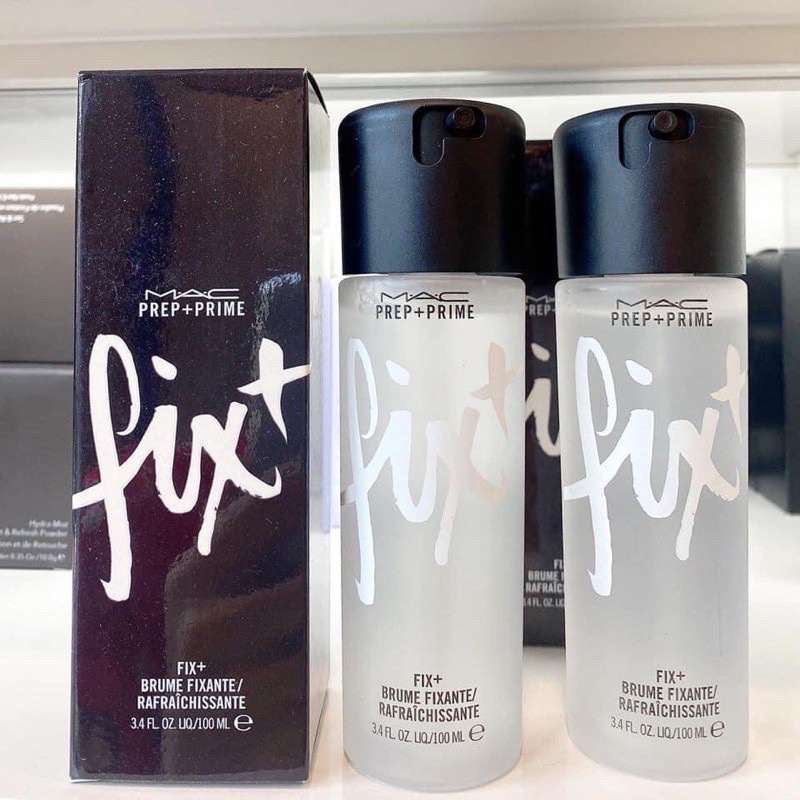 Xịt Khoáng MAC Chính Hãng + Cố Định Lớp MakeUp, Giữ Bền Lớp Trang Điểm Mac Prep + Prime Fix