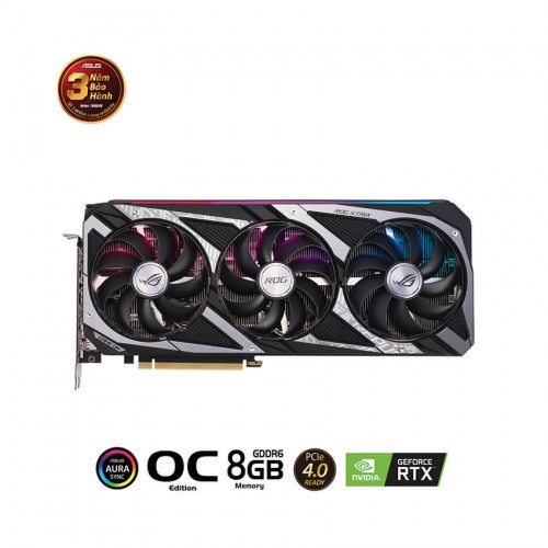 [Mã ELHASALE1TR giảm 5% đơn 3TR] Vga Card Màn Hình Asus ROG Strix RTX 3050 8G GAMING OC new chính hãng