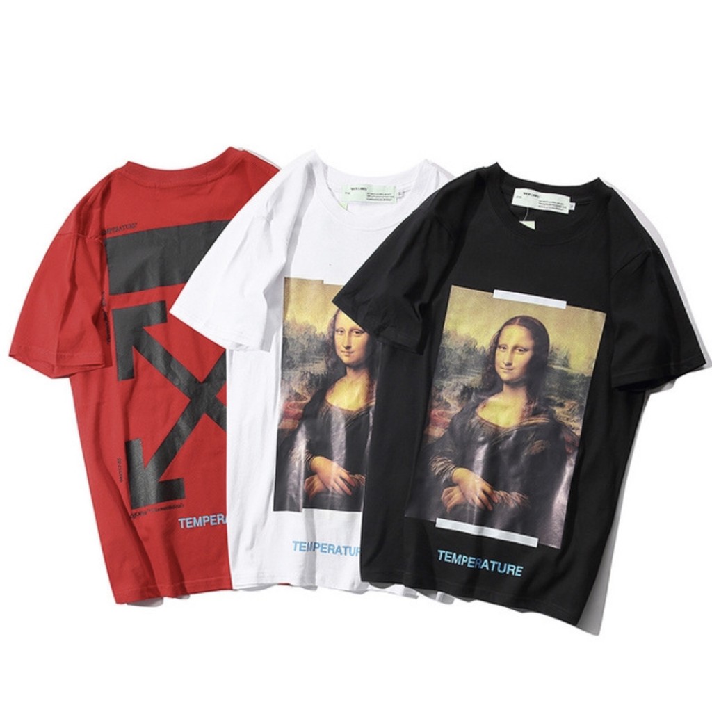 [Freeship] Áo phông offwhite monalisa