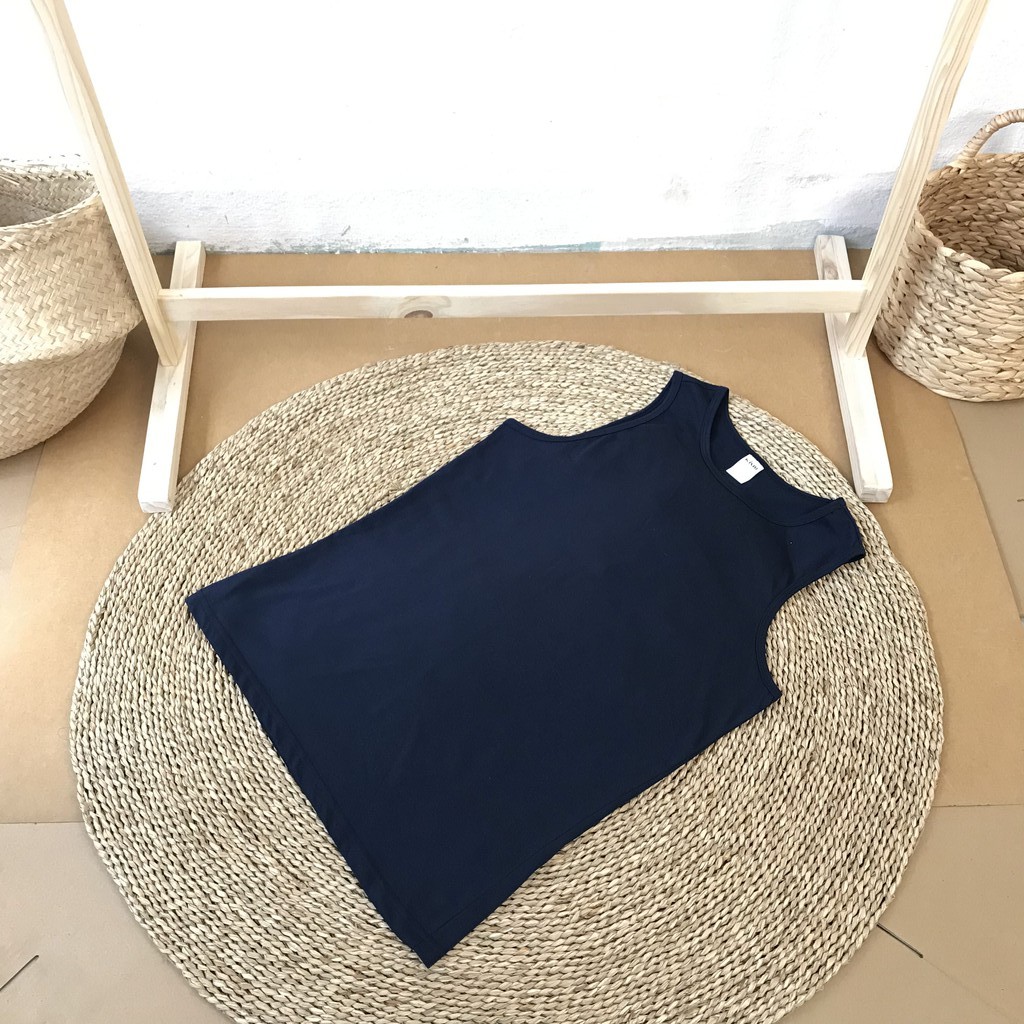 Áo thun ba lỗ nam KABI áo sát nách thun cotton thoáng mát - MA0227