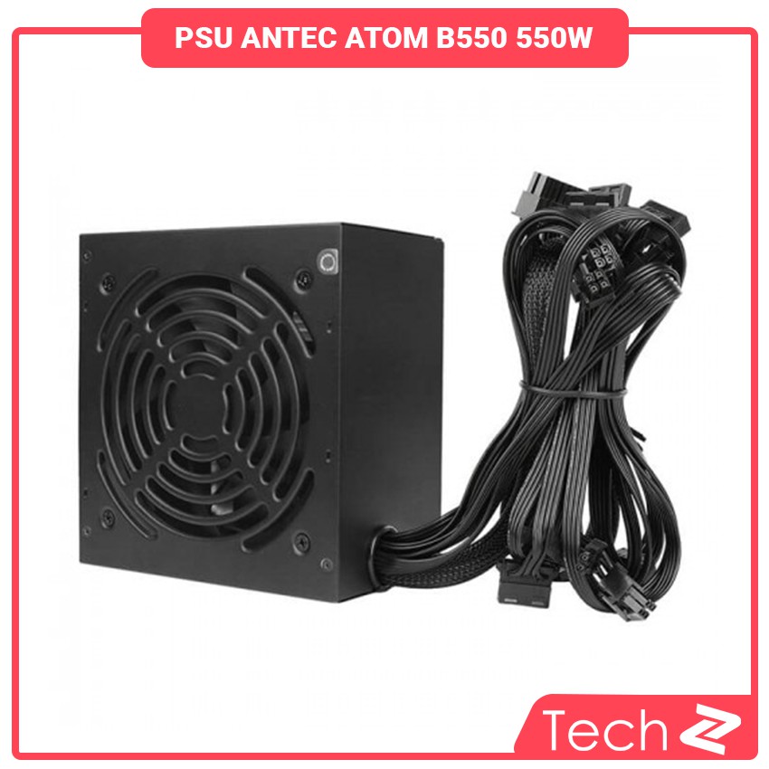 Nguồn máy tính Antec ATOM B550 550W 80 PLUS BRONZE