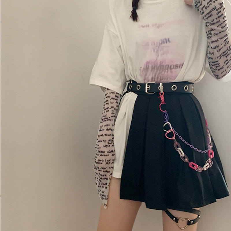 Dây Xích Đeo Thắt Lưng Phong Cách Hiphop Đường Phố Cá Tính